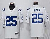 Nike Indianapolis Colts 25 Mack White Vapor Untouchable Limited Jersey,baseball caps,new era cap wholesale,wholesale hats